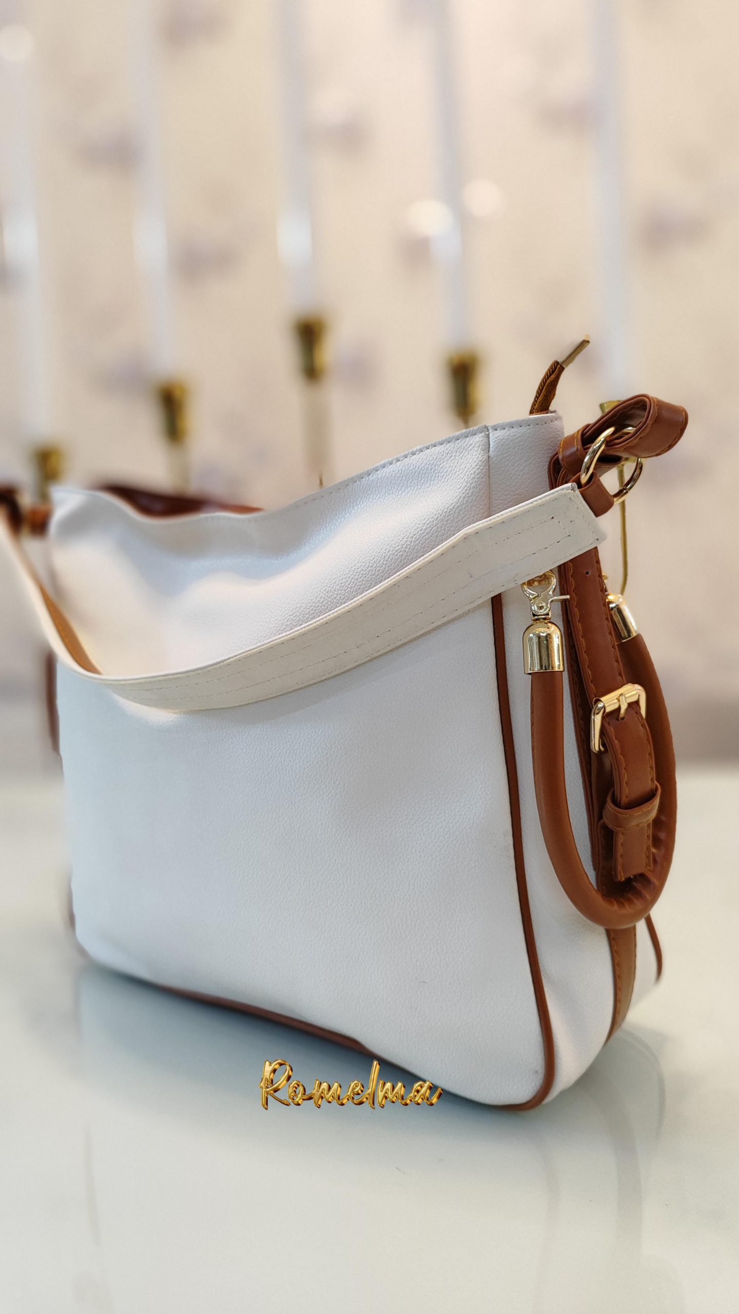 کیف دوشی طرح چرم Leather shoulderbag code:1002